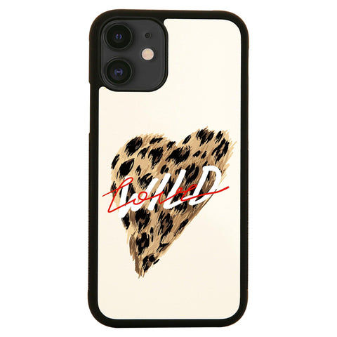 Wild love illustration design case cover for iPhone 11 11pro max xs xr x - Graphic Gear