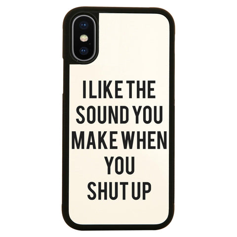 I like the sound funny rude offensive case cover for iPhone 11 11pro max xs xr x - Graphic Gear