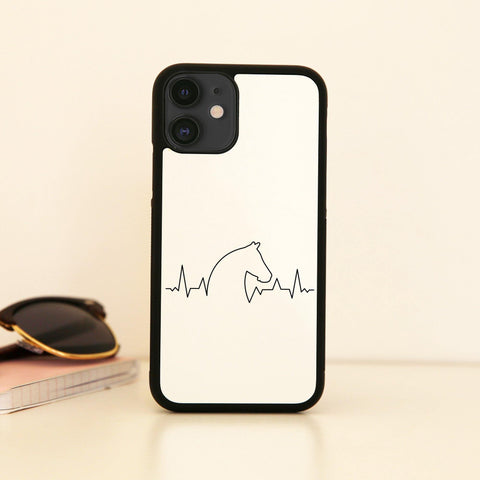 Horse heartbeat case cover for iPhone 11 11pro max xs xr x - Graphic Gear