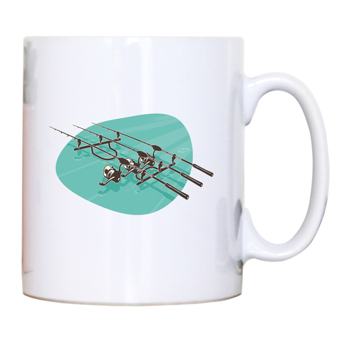 Fishing Rods mug coffee tea cup - Graphic Gear