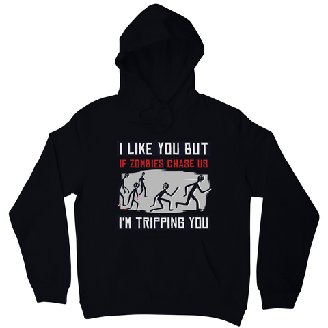 I like you but quote funny hoodie - Graphic Gear