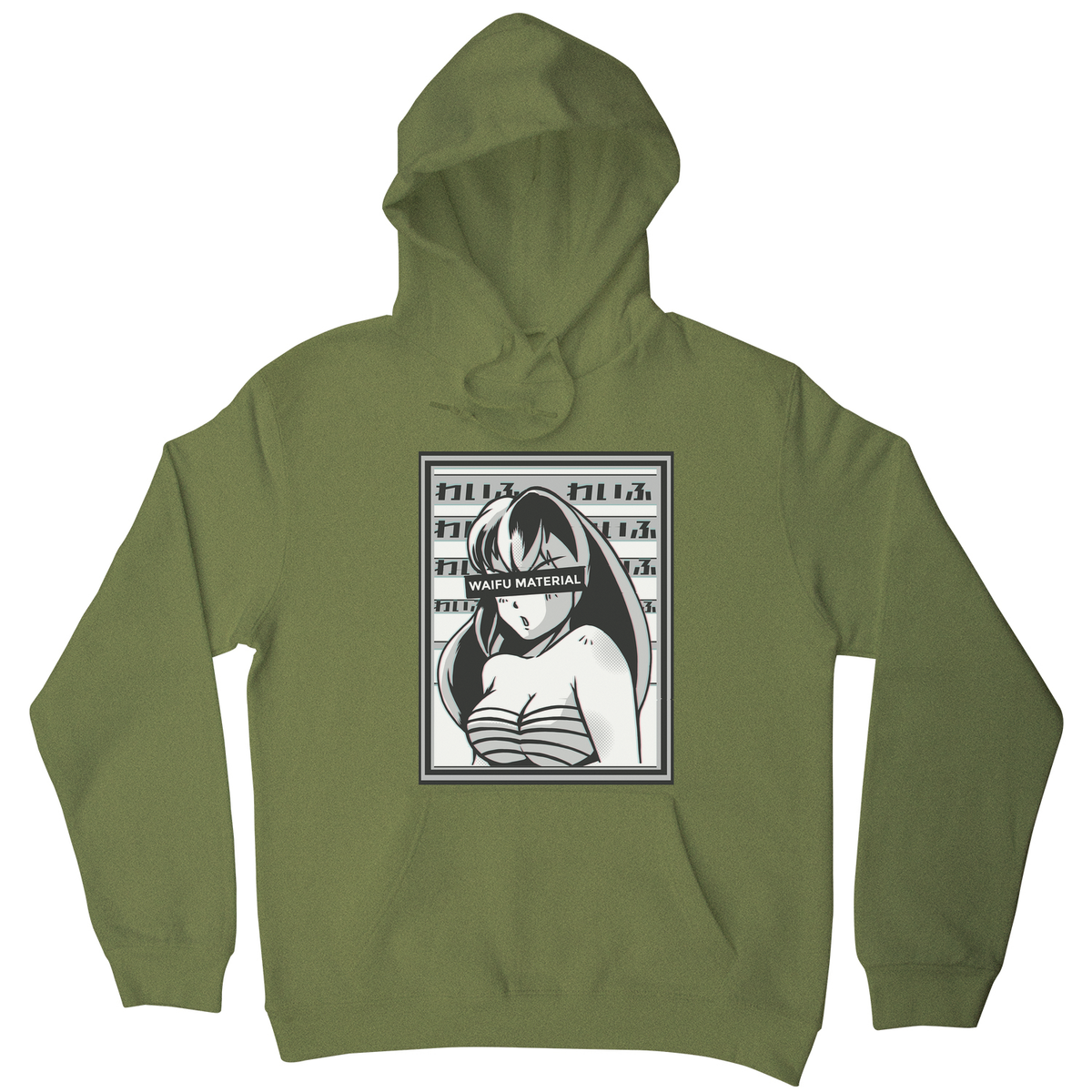 Waifu 2025 material hoodie