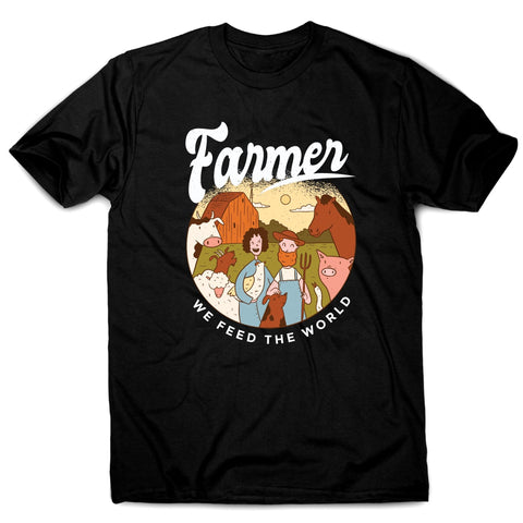 Farmer Illustration men's t-shirt
