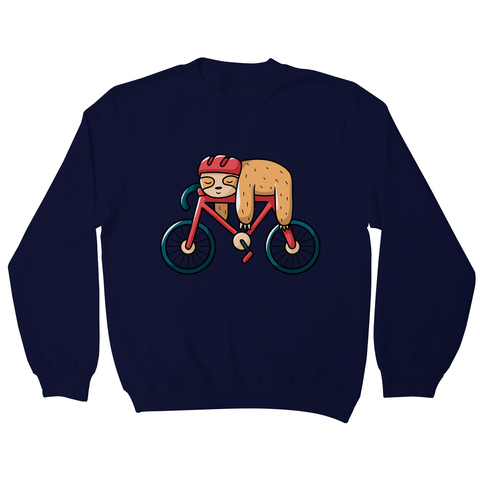 Bike sloth funny sweatshirt - Graphic Gear