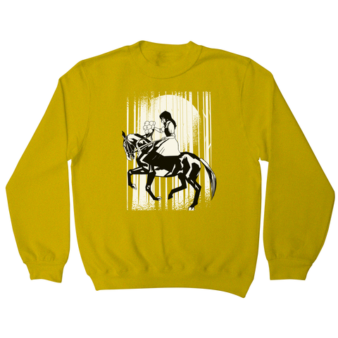 Horse riding woman sweatshirt - Graphic Gear