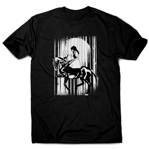 Horse riding woman men's t-shirt - Graphic Gear