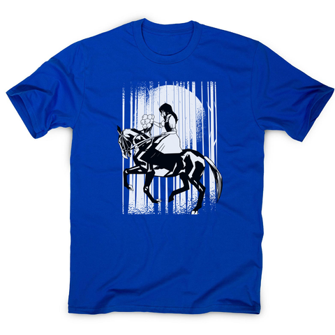 Horse riding woman men's t-shirt - Graphic Gear