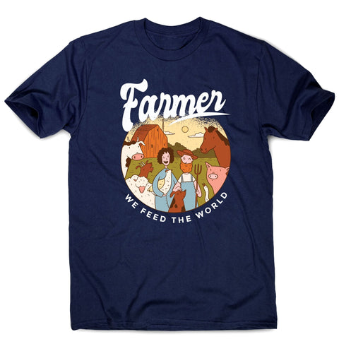 Farmer Illustration men's t-shirt