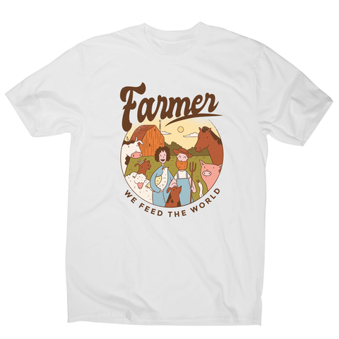 Farmer Illustration men's t-shirt - Graphic Gear