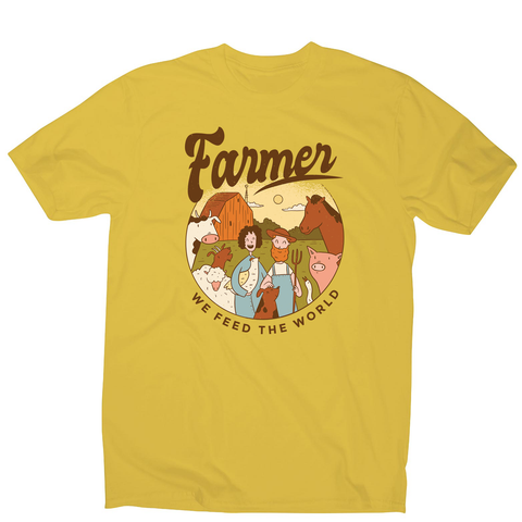 Farmer Illustration men's t-shirt - Graphic Gear