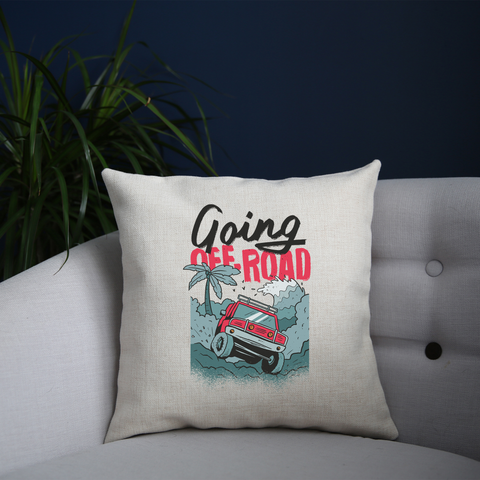 Going off road truck cushion cover pillowcase linen home decor - Graphic Gear