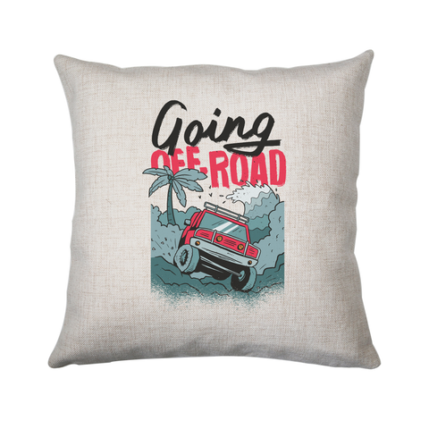 Going off road truck cushion cover pillowcase linen home decor - Graphic Gear