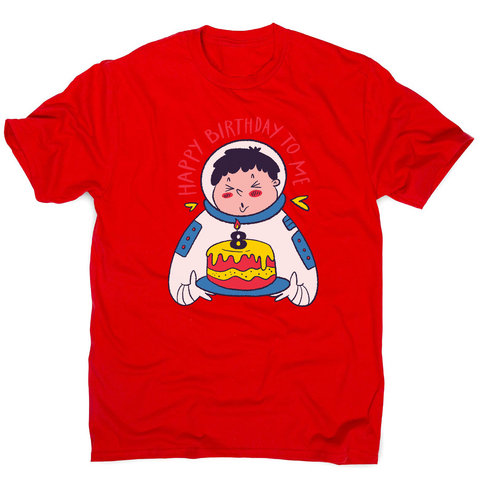 Birthday astronaut men's t-shirt - Graphic Gear