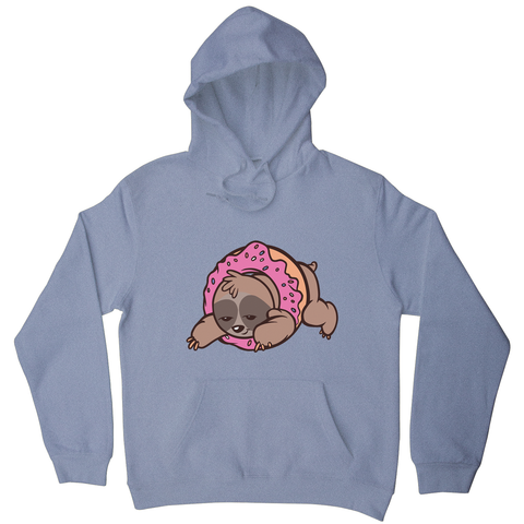 Sloth donut hoodie - Graphic Gear