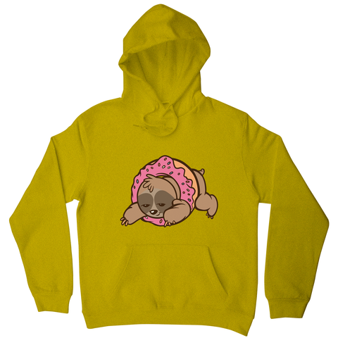 Sloth donut hoodie - Graphic Gear