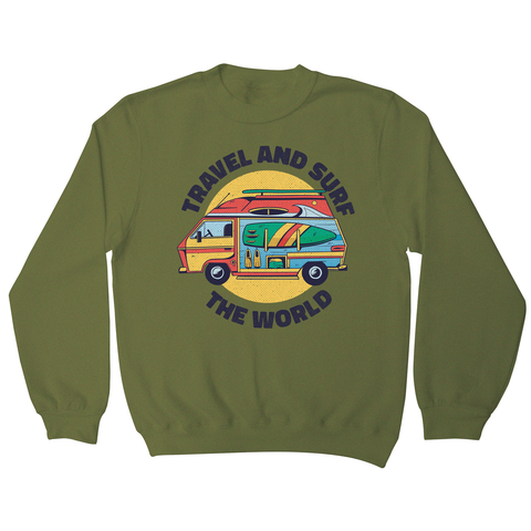 Travel and surf sweatshirt - Graphic Gear