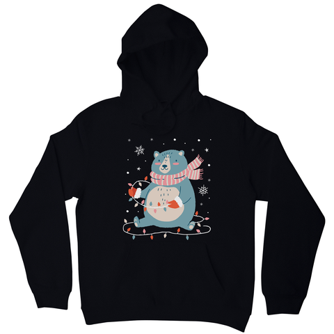 Cute christmas bear hoodie - Graphic Gear