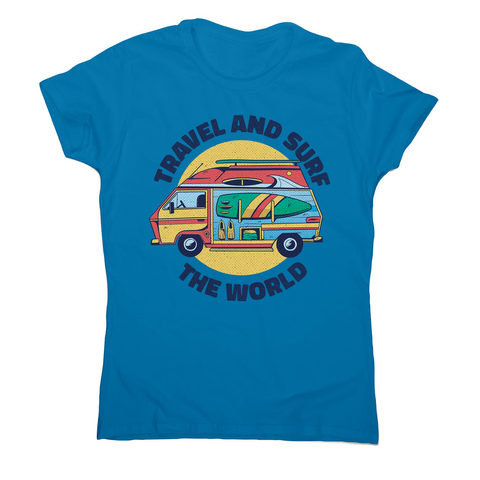 Travel and surf women's t-shirt - Graphic Gear