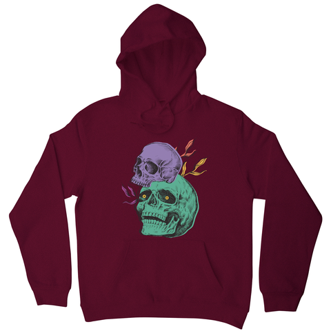 Creepy skulls hoodie - Graphic Gear