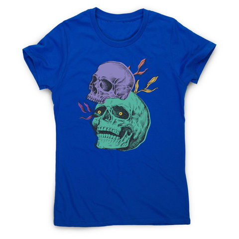 Creepy skulls women's t-shirt - Graphic Gear