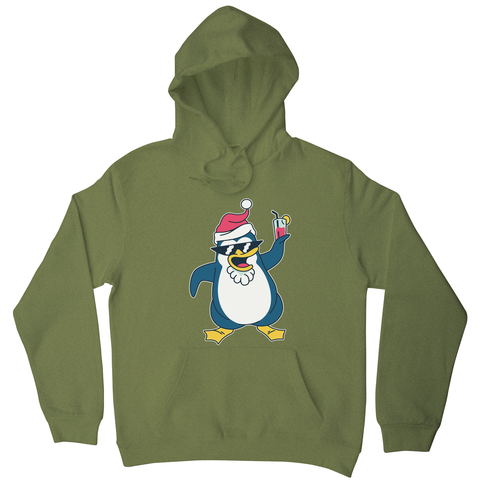 Christmas penguin hoodie - Graphic Gear