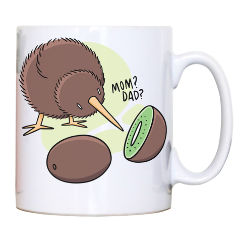 Funny kiwi bird mug coffee tea cup - Graphic Gear