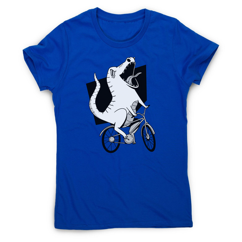 Biker dinosaur women's t-shirt - Graphic Gear