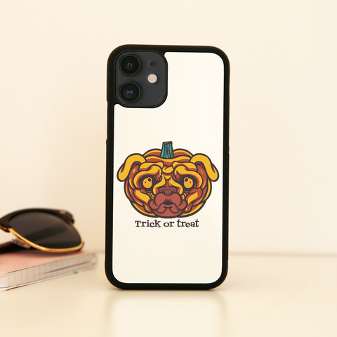 Pug pumpkin iPhone case cover 11 11Pro Max XS XR X - Graphic Gear
