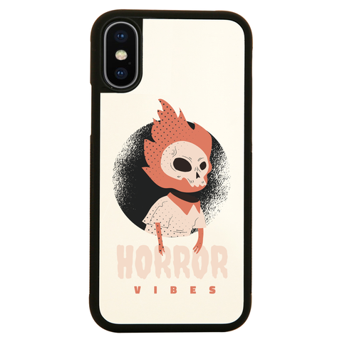 Horror vibes halloween iPhone case cover 11 11Pro Max XS XR X - Graphic Gear