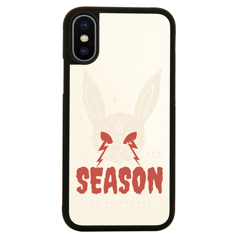 Scary halloween rabbit iPhone case cover 11 11Pro Max XS XR X - Graphic Gear