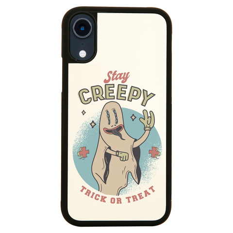 Stay creepy halloween iPhone case cover 11 11Pro Max XS XR X - Graphic Gear