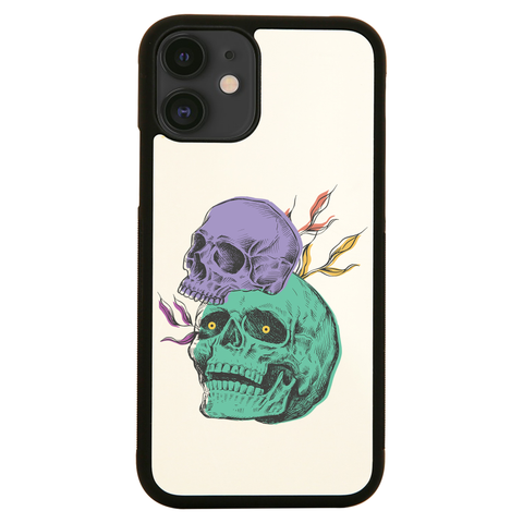 Creepy skulls iPhone case cover 11 11Pro Max XS XR X - Graphic Gear