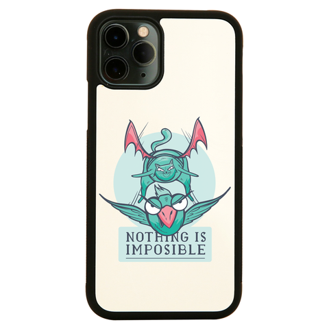 Nothing is impossible iPhone case cover 11 11Pro Max XS XR X - Graphic Gear
