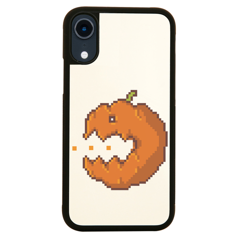 Pixel pumpkin iPhone case cover 11 11Pro Max XS XR X - Graphic Gear