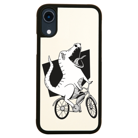 Biker dinosaur iPhone case cover 11 11Pro Max XS XR X - Graphic Gear