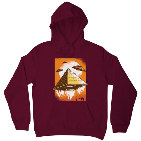 Pyramid ufo hoodie - Graphic Gear