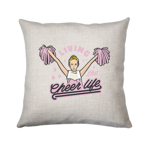 Cheerleader life girl cushion 40x40cm Cover Only