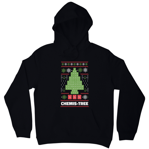 Chemis tree hoodie Black