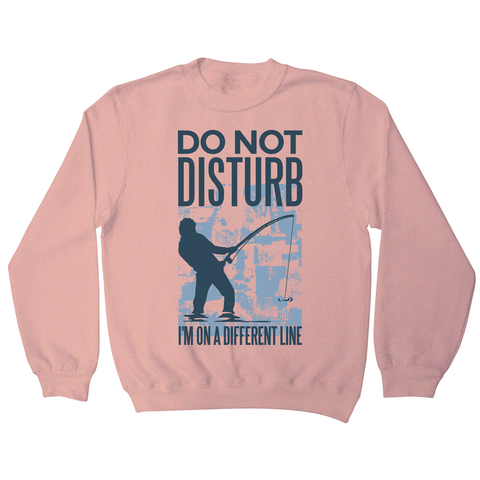Do not disturb fisher sweatshirt Nude