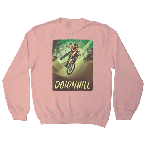 Downhill biking sweatshirt Nude