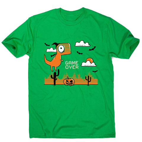 Funny dinosaur halloween - men's funny premium t-shirt - Graphic Gear