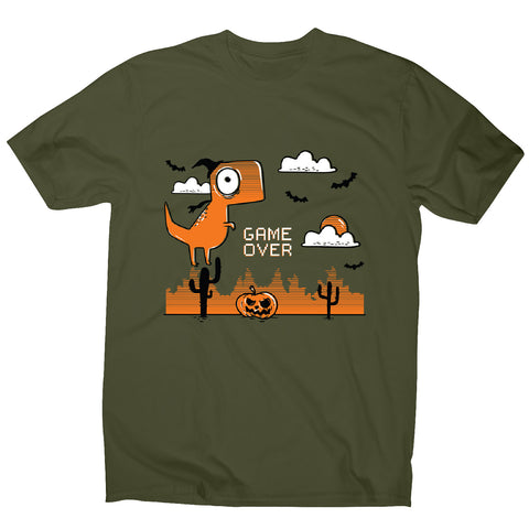 Funny dinosaur halloween - men's funny premium t-shirt - Graphic Gear