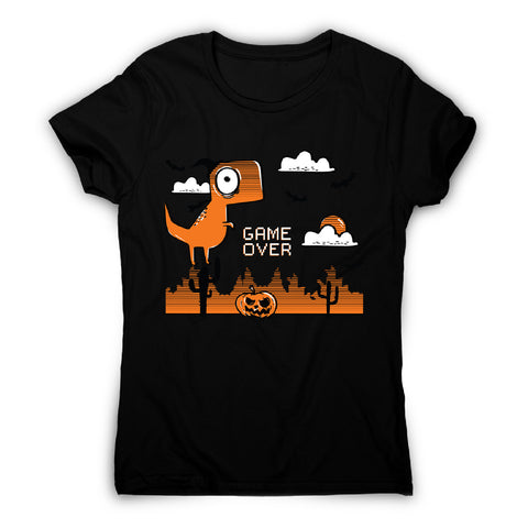 Funny dinosaur halloween - women's funny premium t-shirt - Graphic Gear
