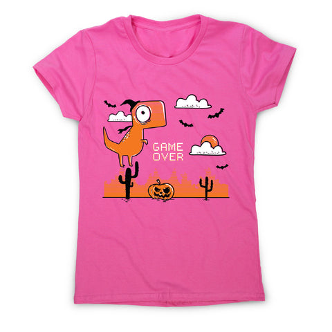 Funny dinosaur halloween - women's funny premium t-shirt - Graphic Gear