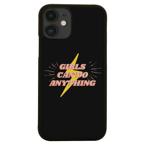Girls can do anything iPhone case iPhone 12 Mini