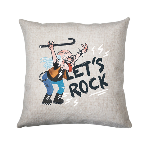 Grandfather rock and roll cushion 40x40cm Cover Only