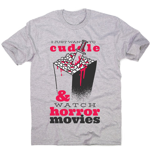 Horror movie quote - men's funny premium t-shirt - Graphic Gear