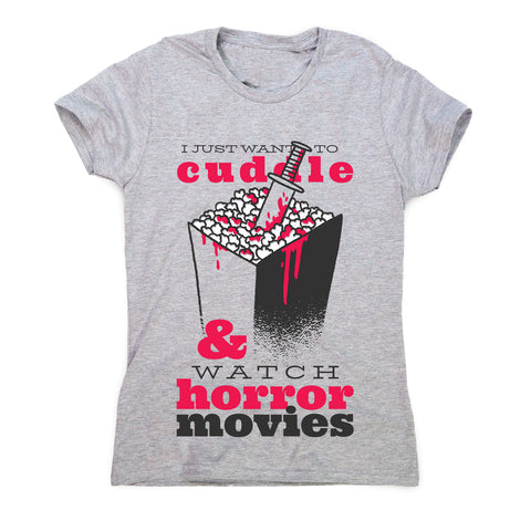 Horror movie quote - women's funny premium t-shirt - Graphic Gear