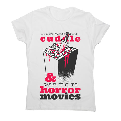 Horror movie quote - women's funny premium t-shirt - Graphic Gear