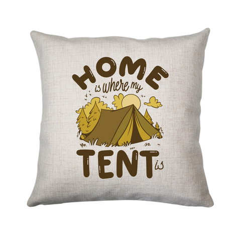 Home quote camping cushion 40x40cm Cover Only